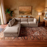 Haven 4 - Pc Modular Sofa with Ottoman