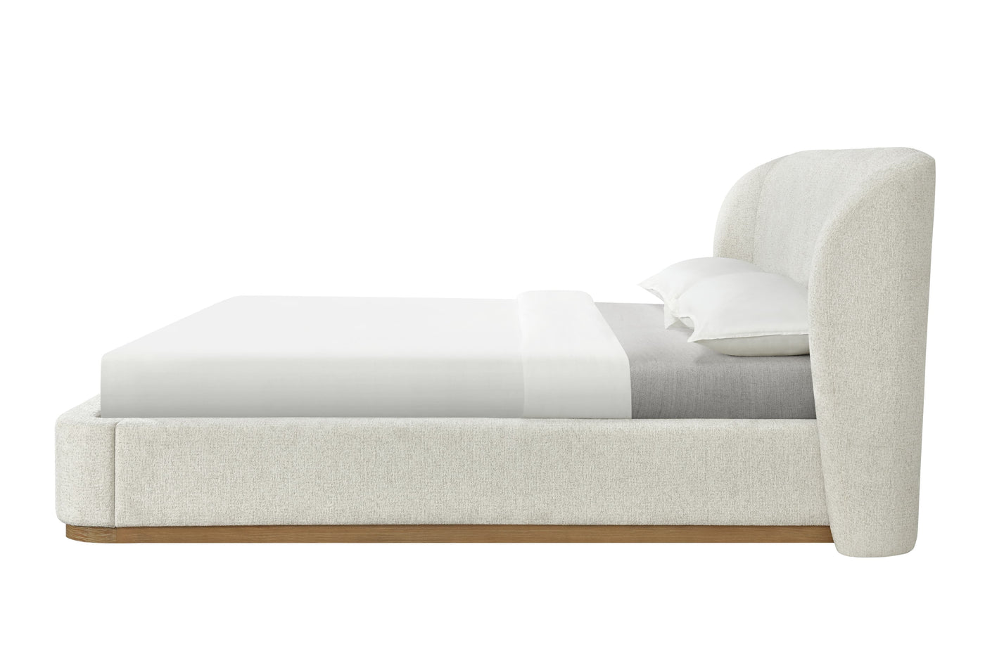 Tribeca Bed - Curved Modern Bed - detail view 8