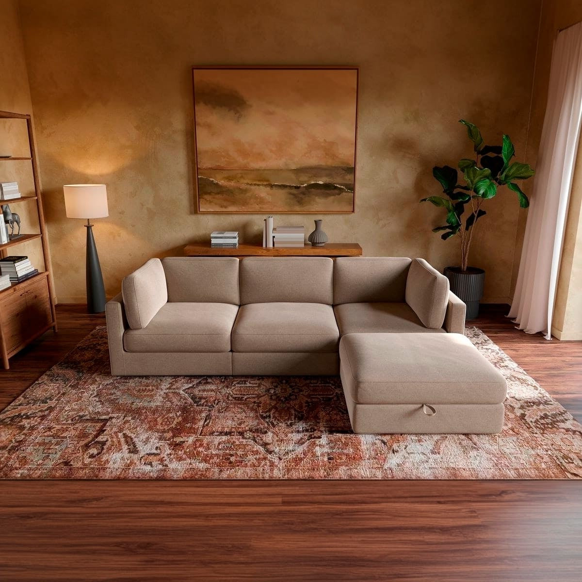 Haven 3 - Pc Modular Sofa with Ottoman - detail view 62