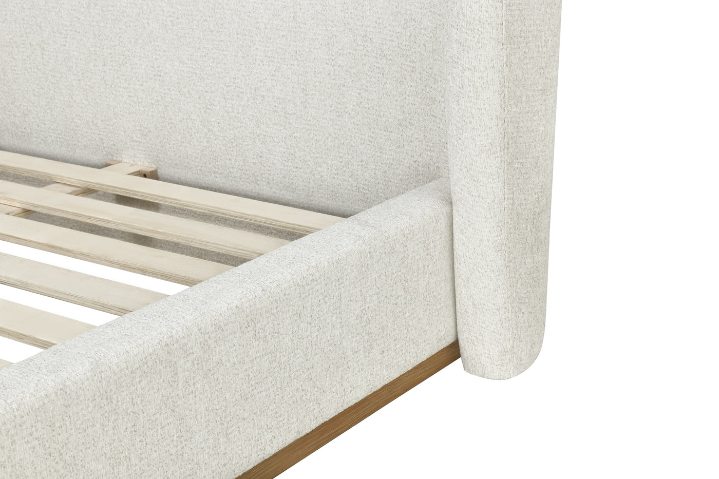 Tribeca Bed - Curved Modern Bed - detail view 11