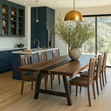 Epoxy Walnut Dining Table