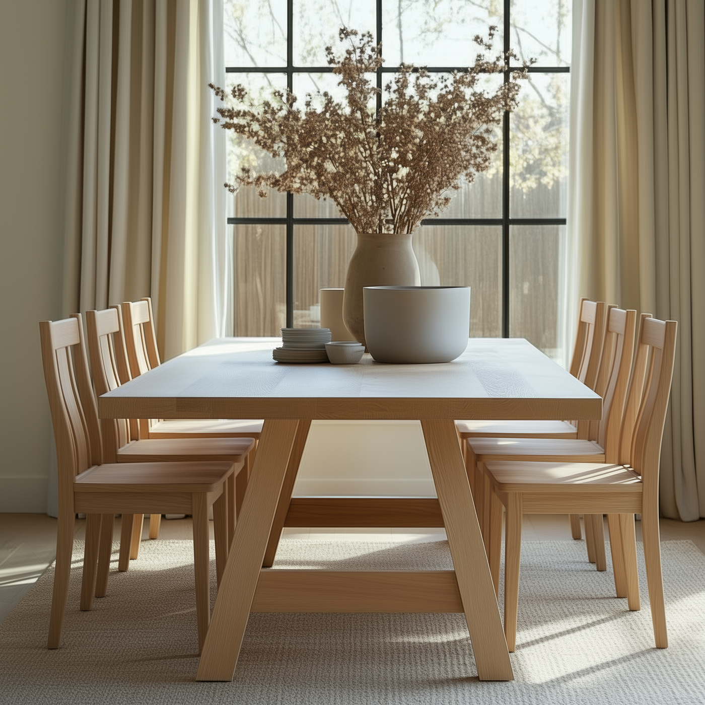The Armstrong Dining Table - detail view 4