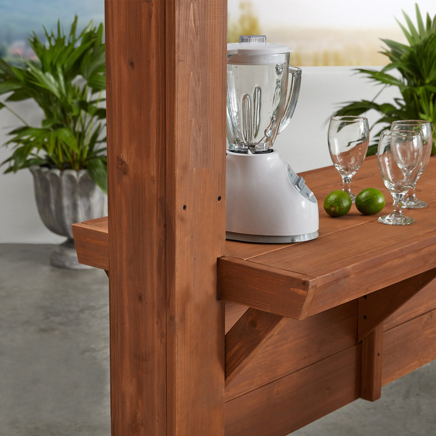 14X10 Ashland Pergola - detail view 7