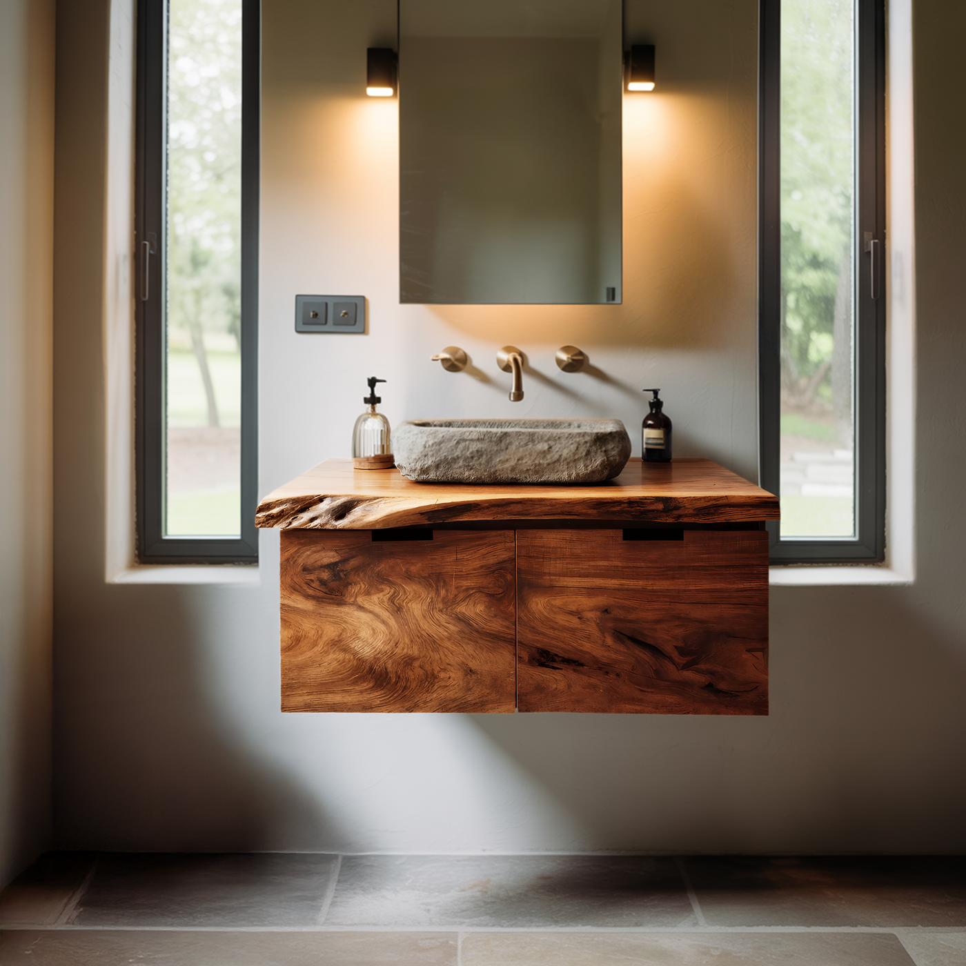 Contemporary Floating Bathroom Vanity for Bathroom - detail view 5