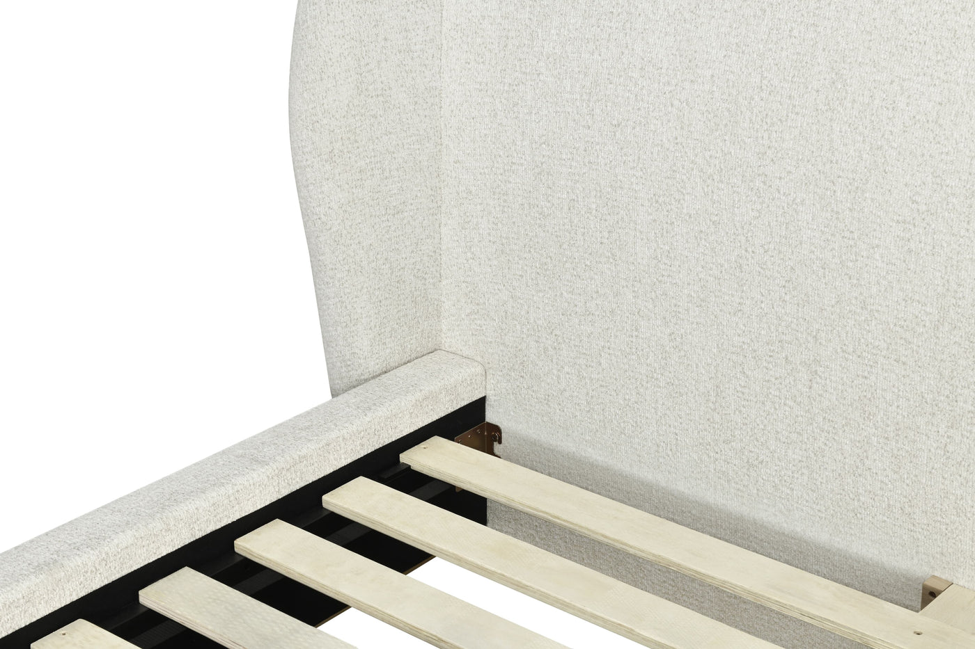 Tribeca Bed - Curved Modern Bed - detail view 9