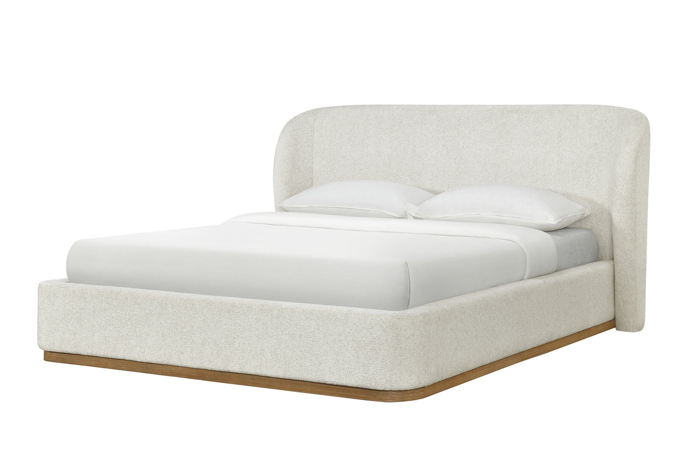 Tribeca Bed - Curved Modern Bed - detail view 6