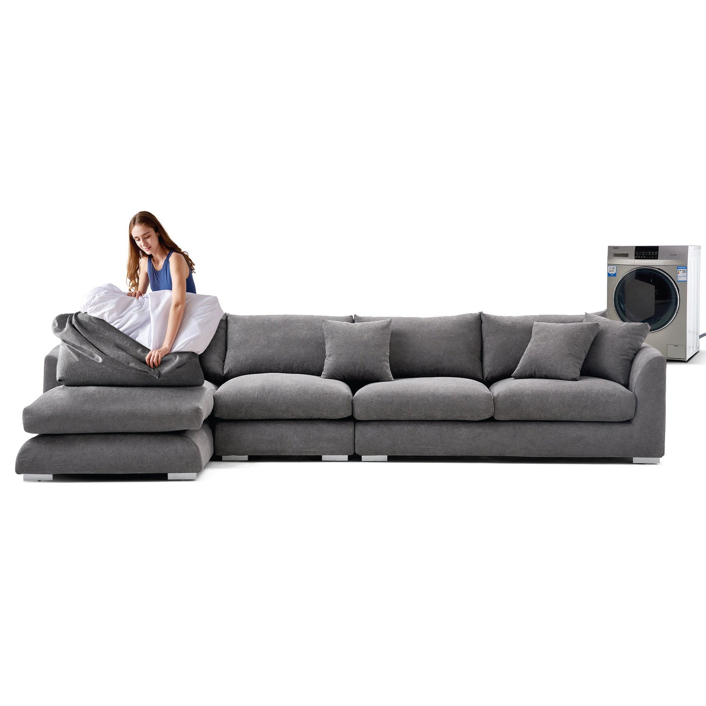 Feathers Sectional - detail view 83