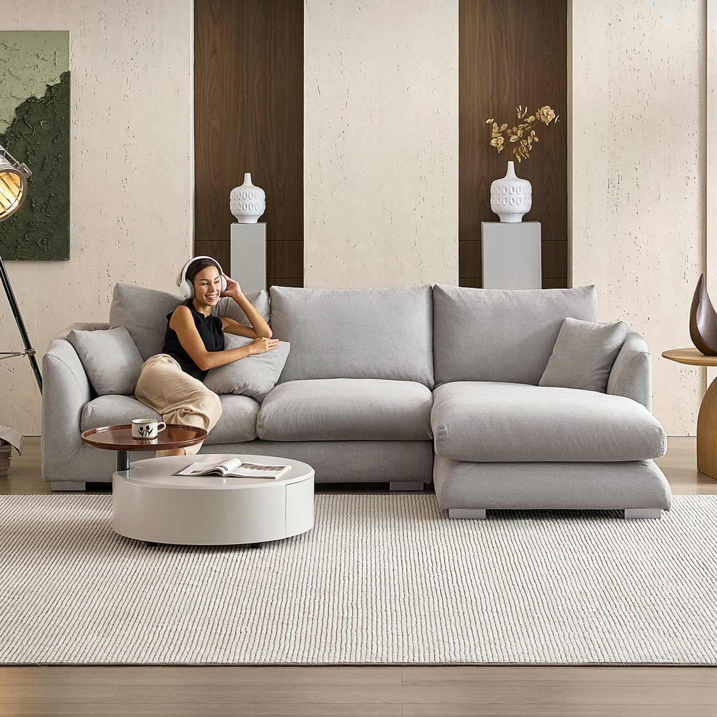 Feathers Sectional - detail view 161