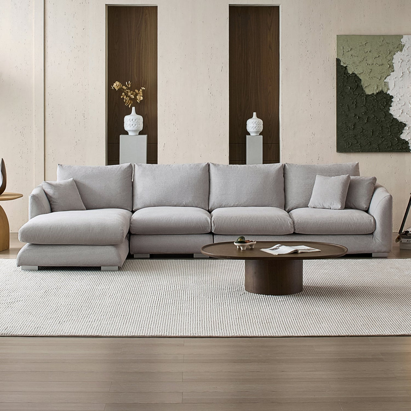 Feathers Sectional - detail view 170