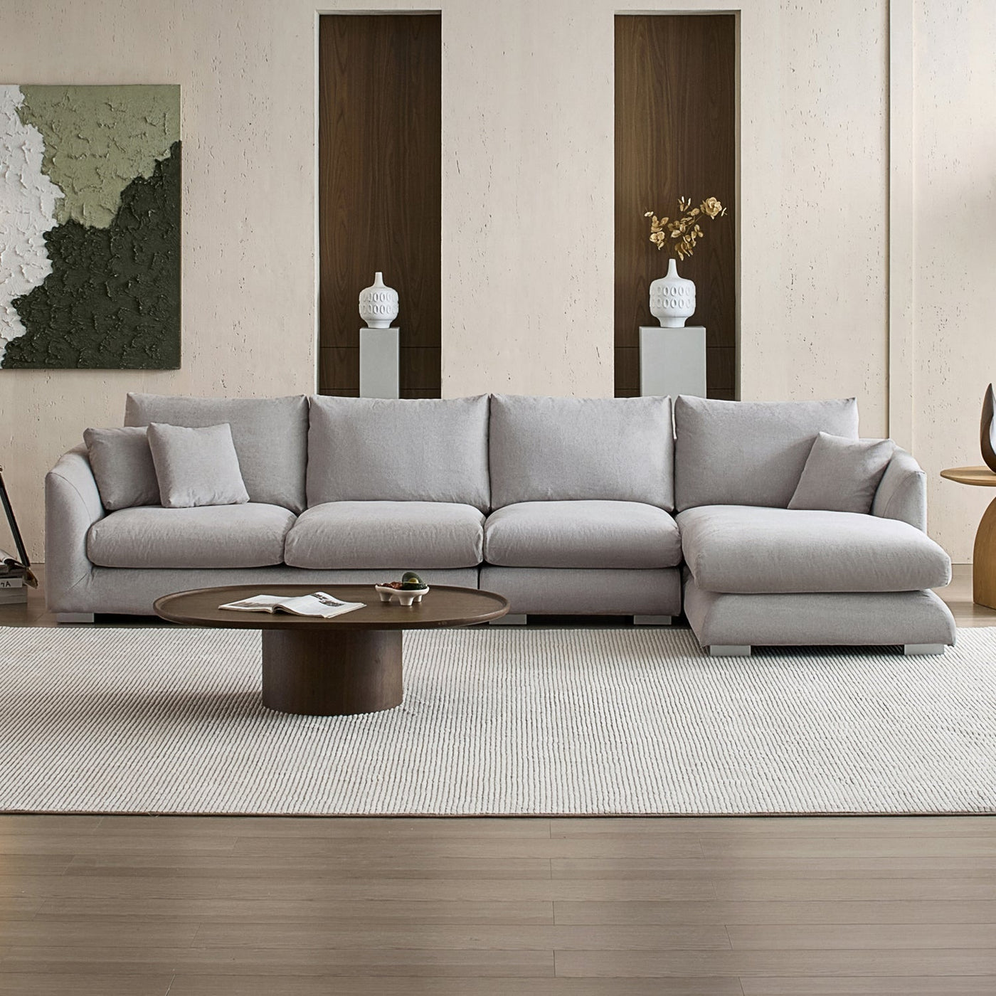 Feathers Sectional - detail view 177