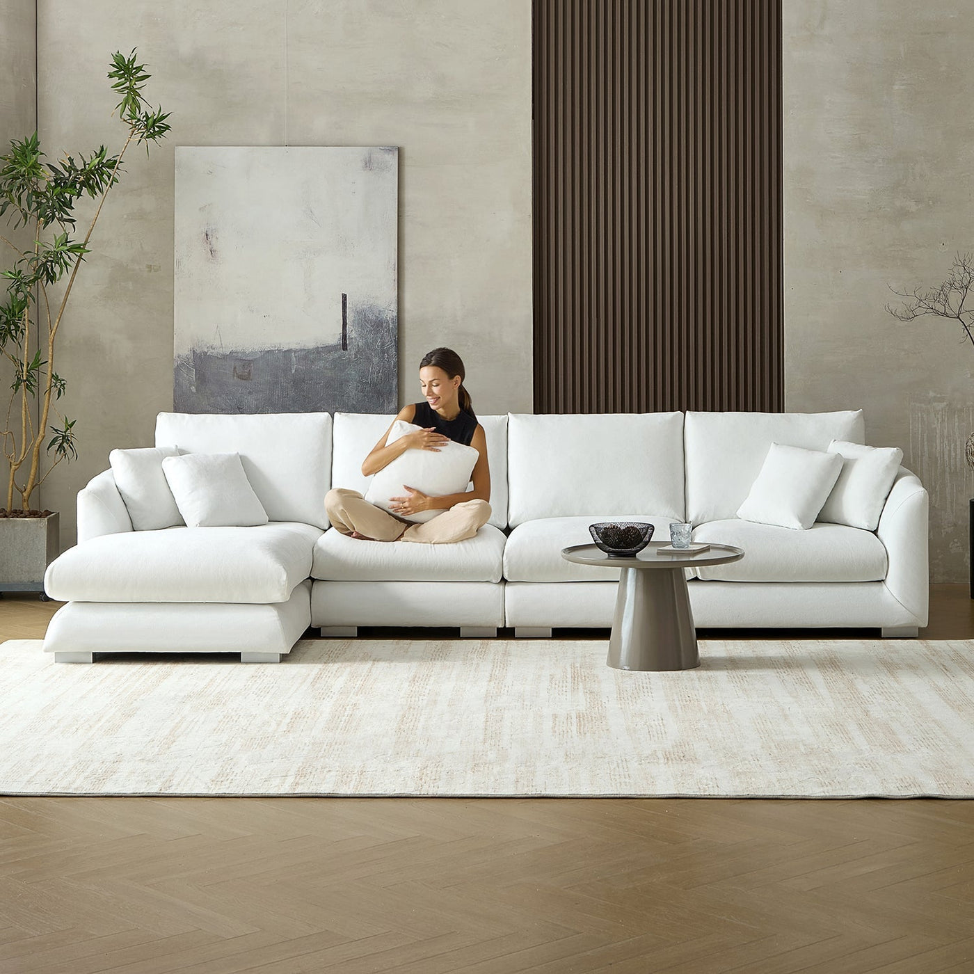 Feathers Sectional - detail view 189