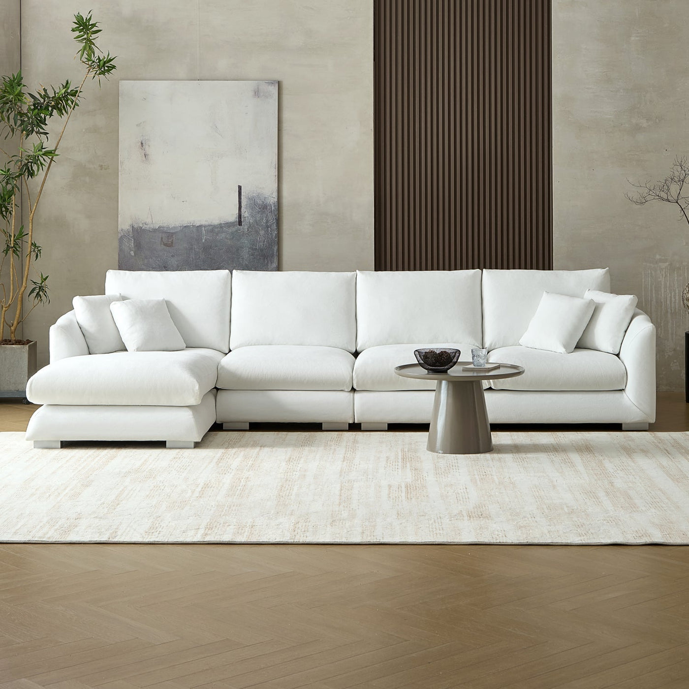Feathers Sectional - detail view 184