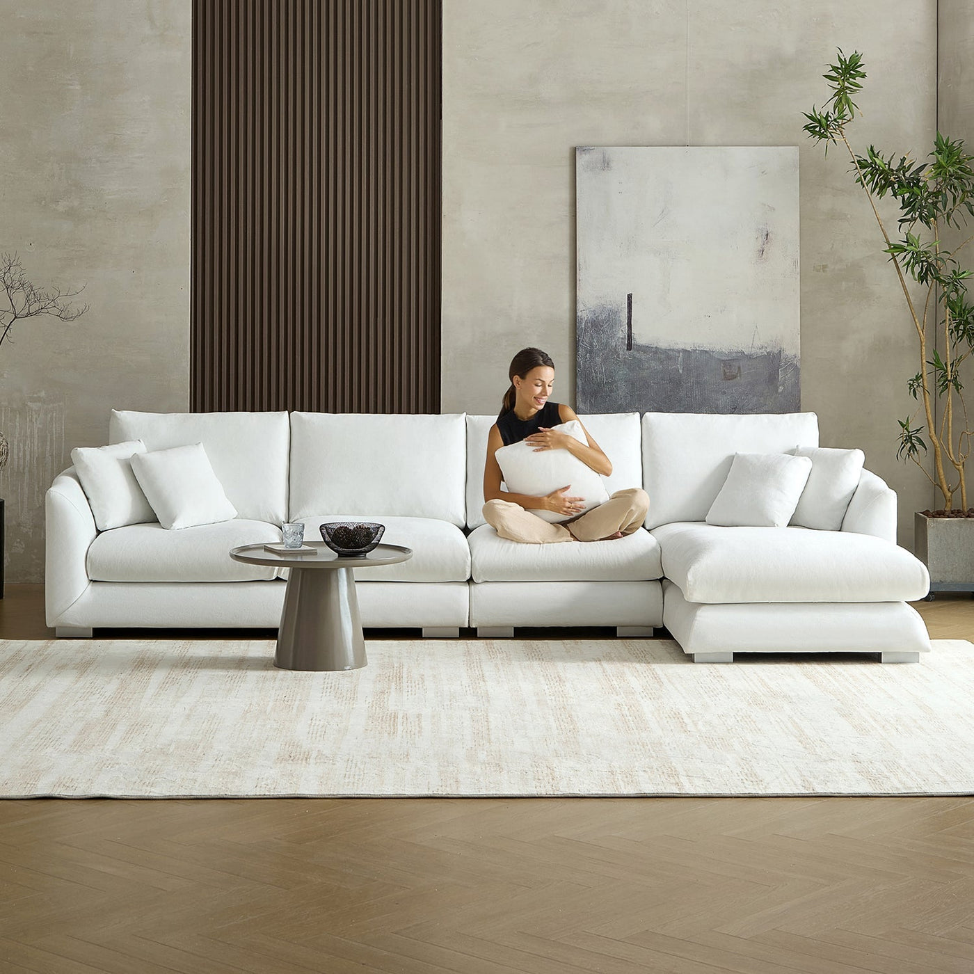 Feathers Sectional - detail view 196