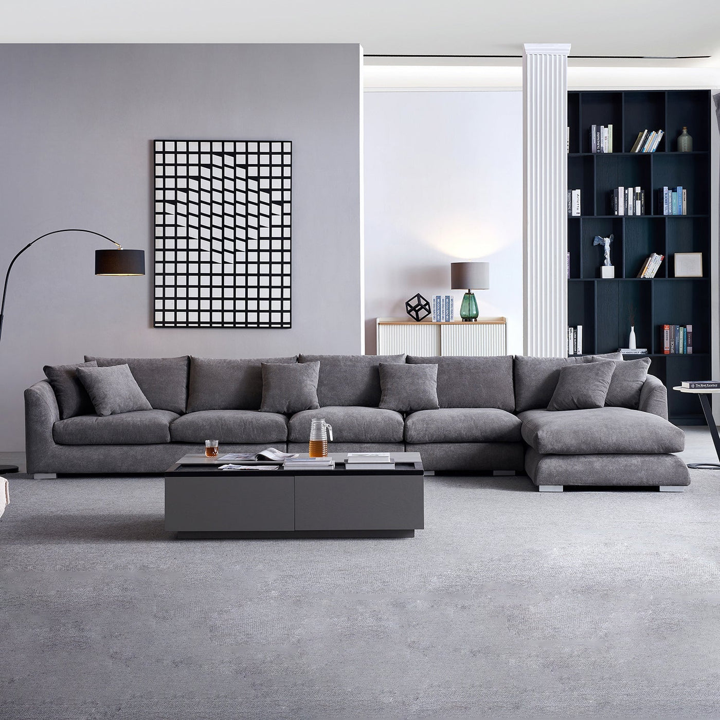Feathers Sectional - detail view 107