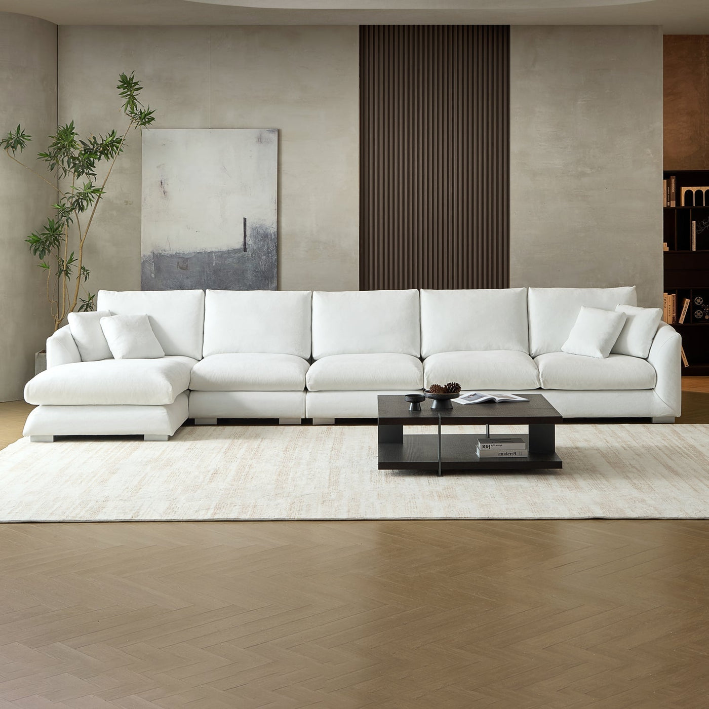 Feathers Sectional - detail view 212
