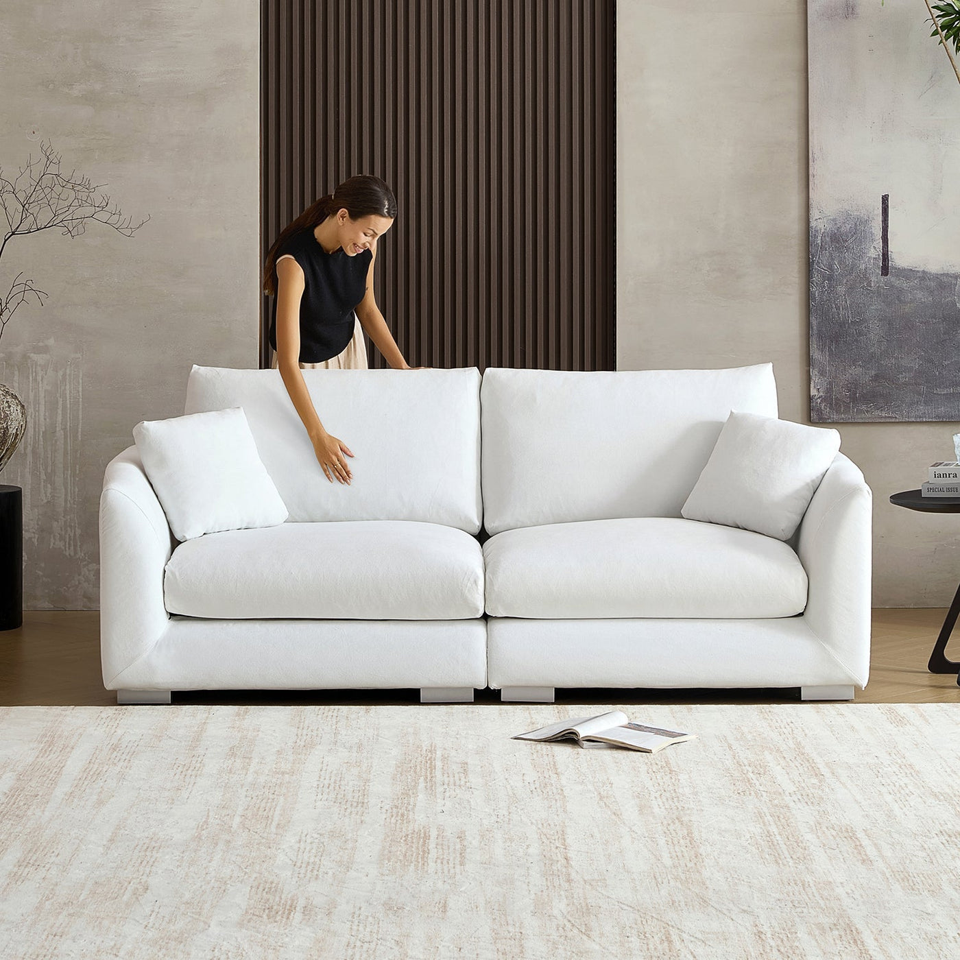 Feathers Sofa - detail view 90