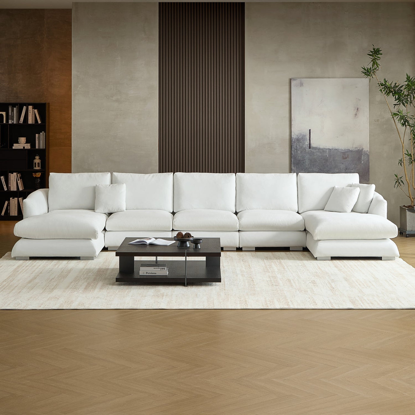Feathers U - Sectional - detail view 116