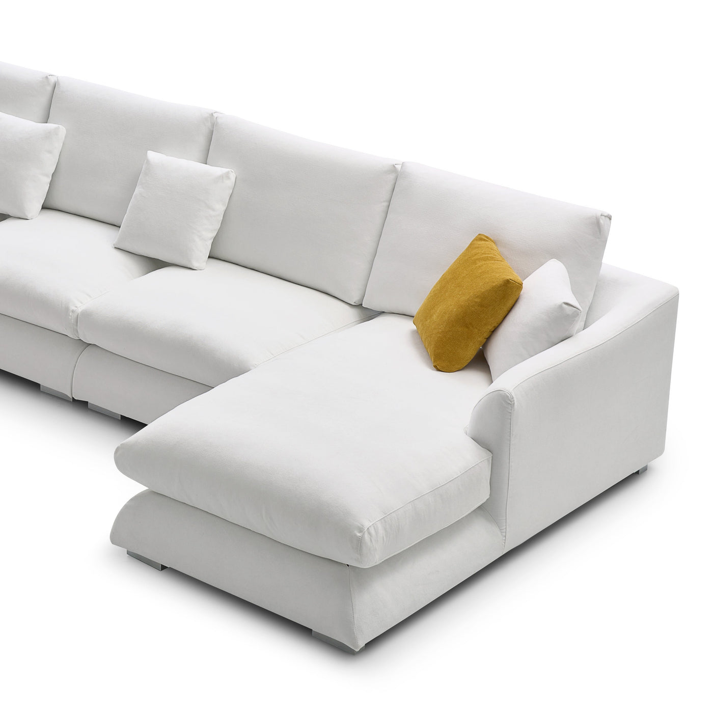 Feathers U - Sectional - detail view 160