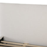 Serene Bed - Minimalist Linen Upholstered