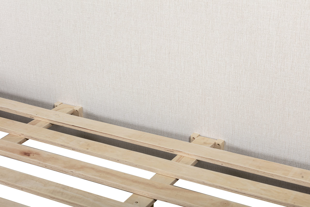 Serene Bed - Minimalist Linen Upholstered - detail view 20