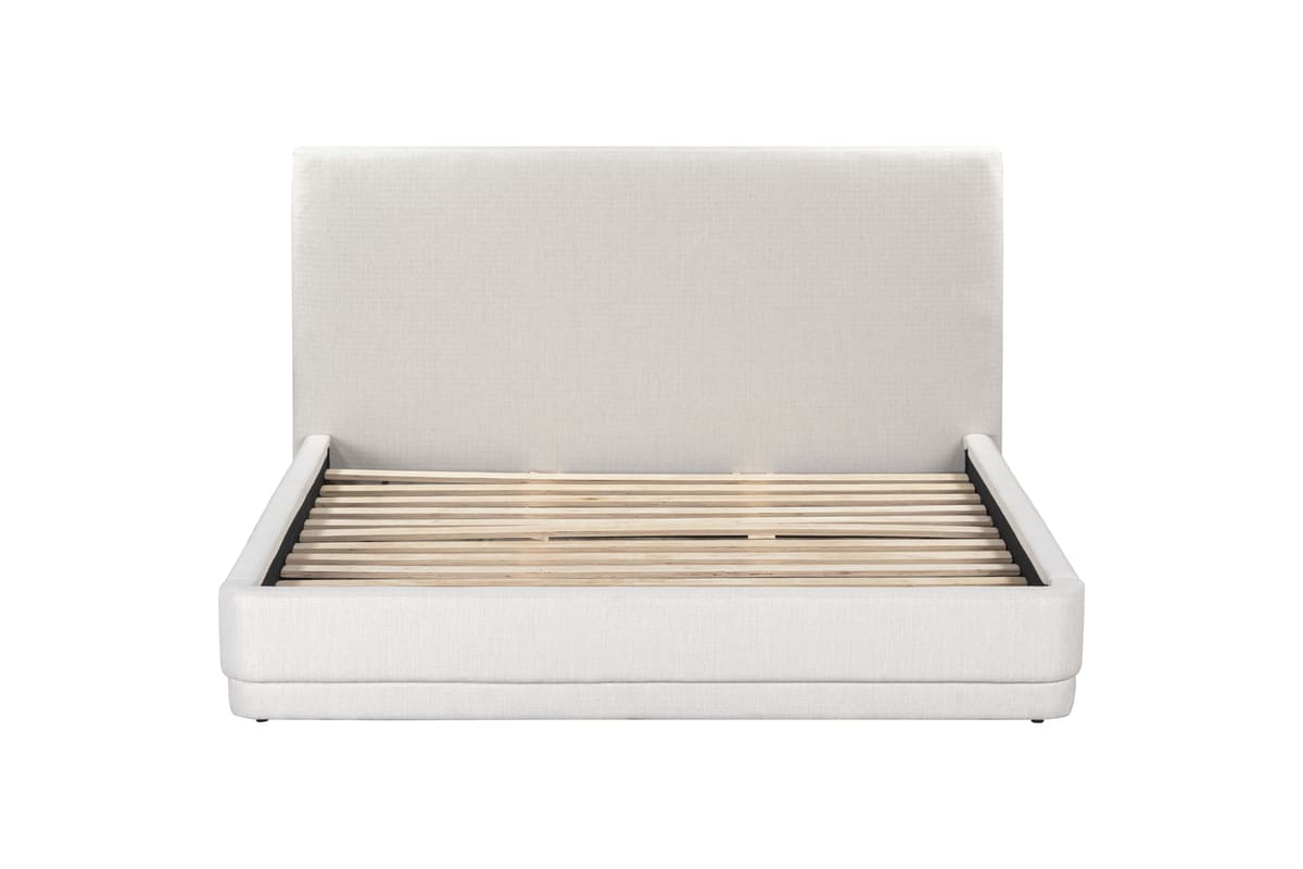 Serene Bed - Minimalist Linen Upholstered - detail view 13