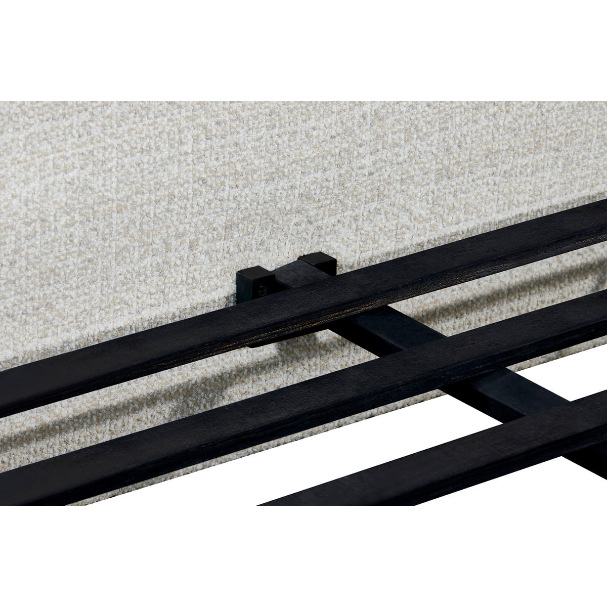 Oliver Bed - Curved Boucle Upholstered - detail view 15