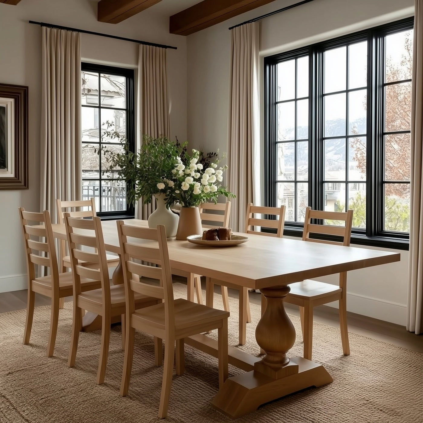 The Benedict Dining Table - detail view 8