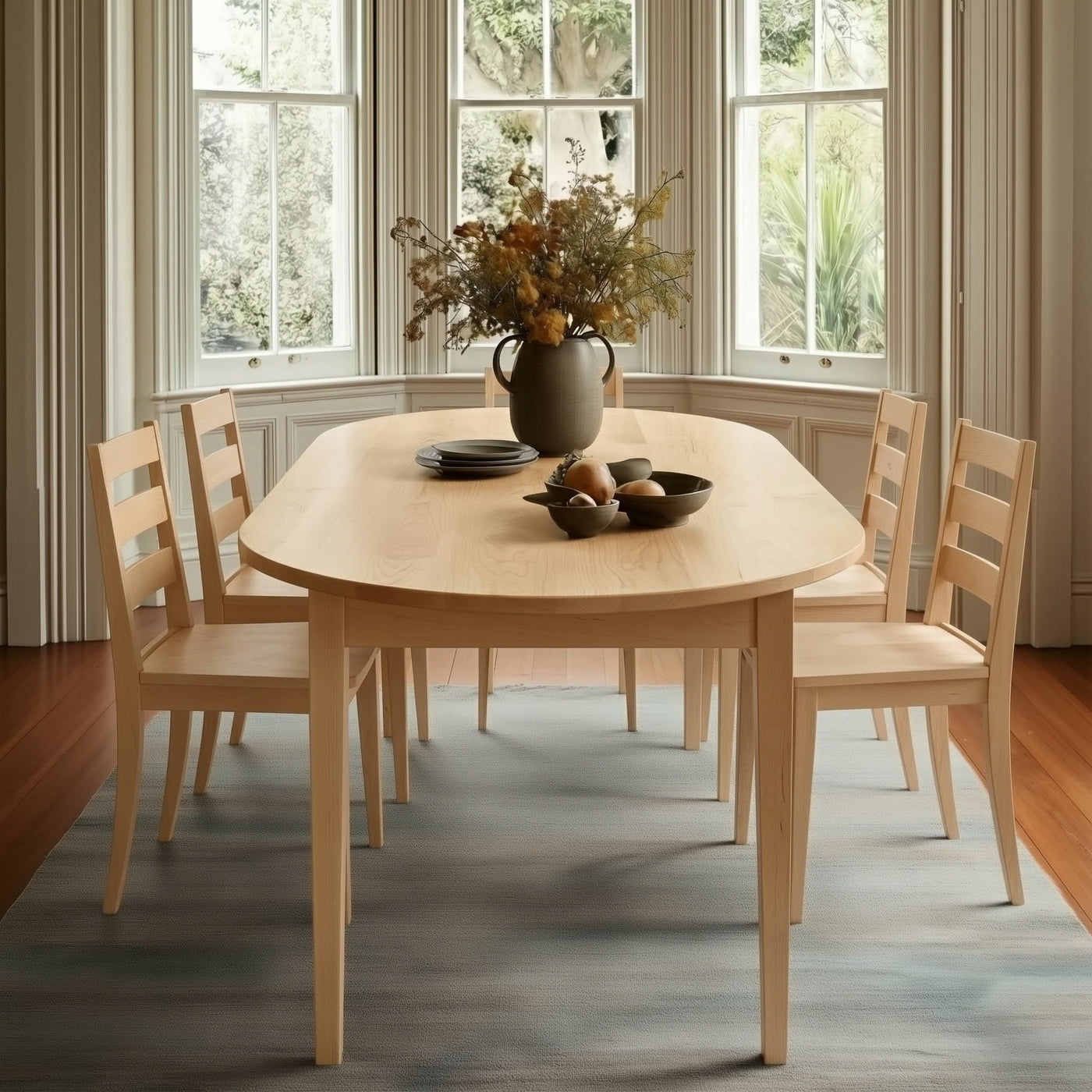 The Phelps Oval Dining Table - detail view 6
