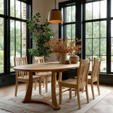 The Quinn Oval Dining Table