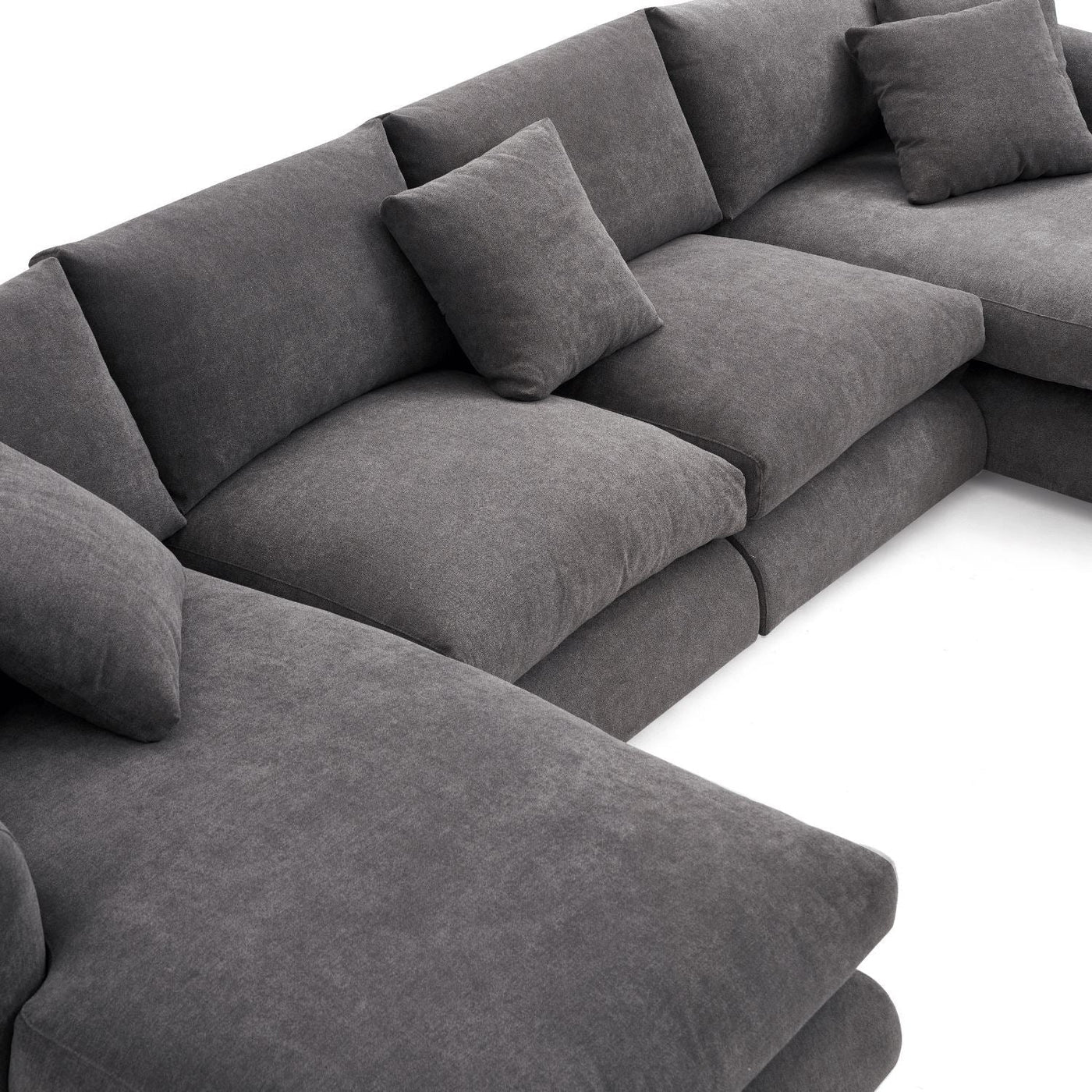 Feathers U - Sectional - detail view 8