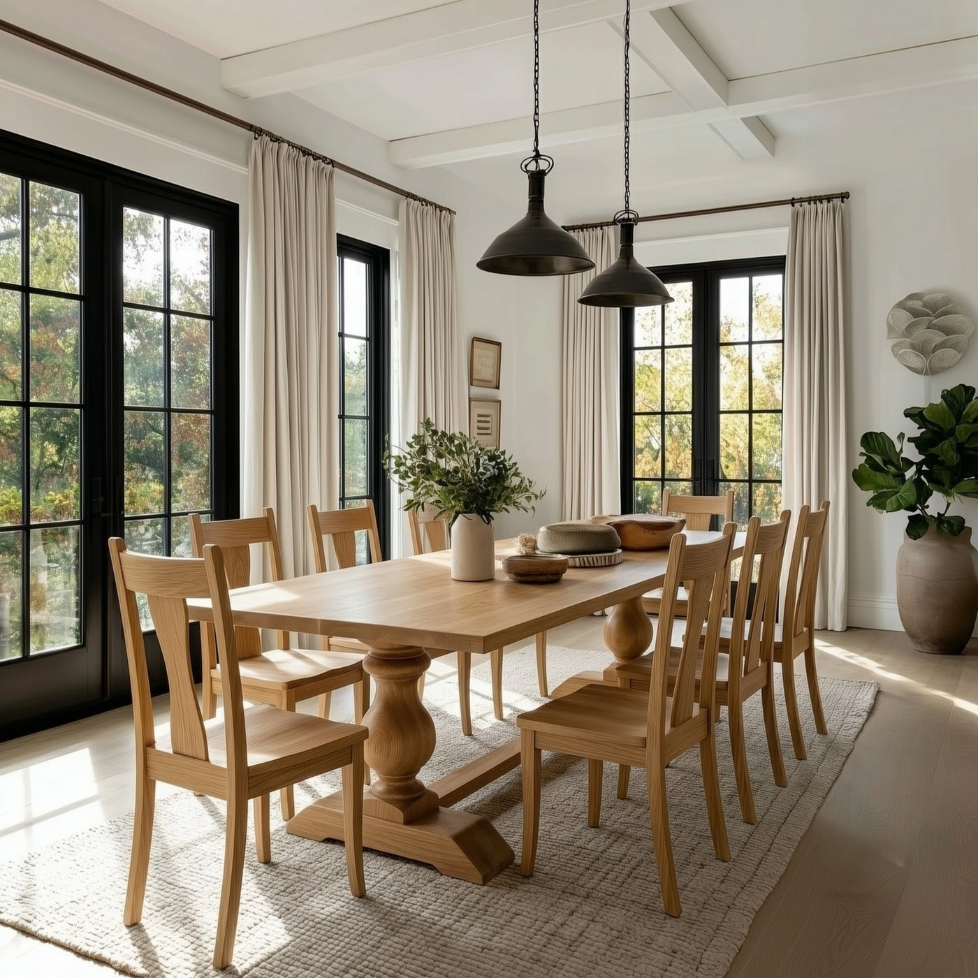 The Benedict Dining Table - detail view 10