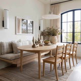 The Phelps Oval Dining Table
