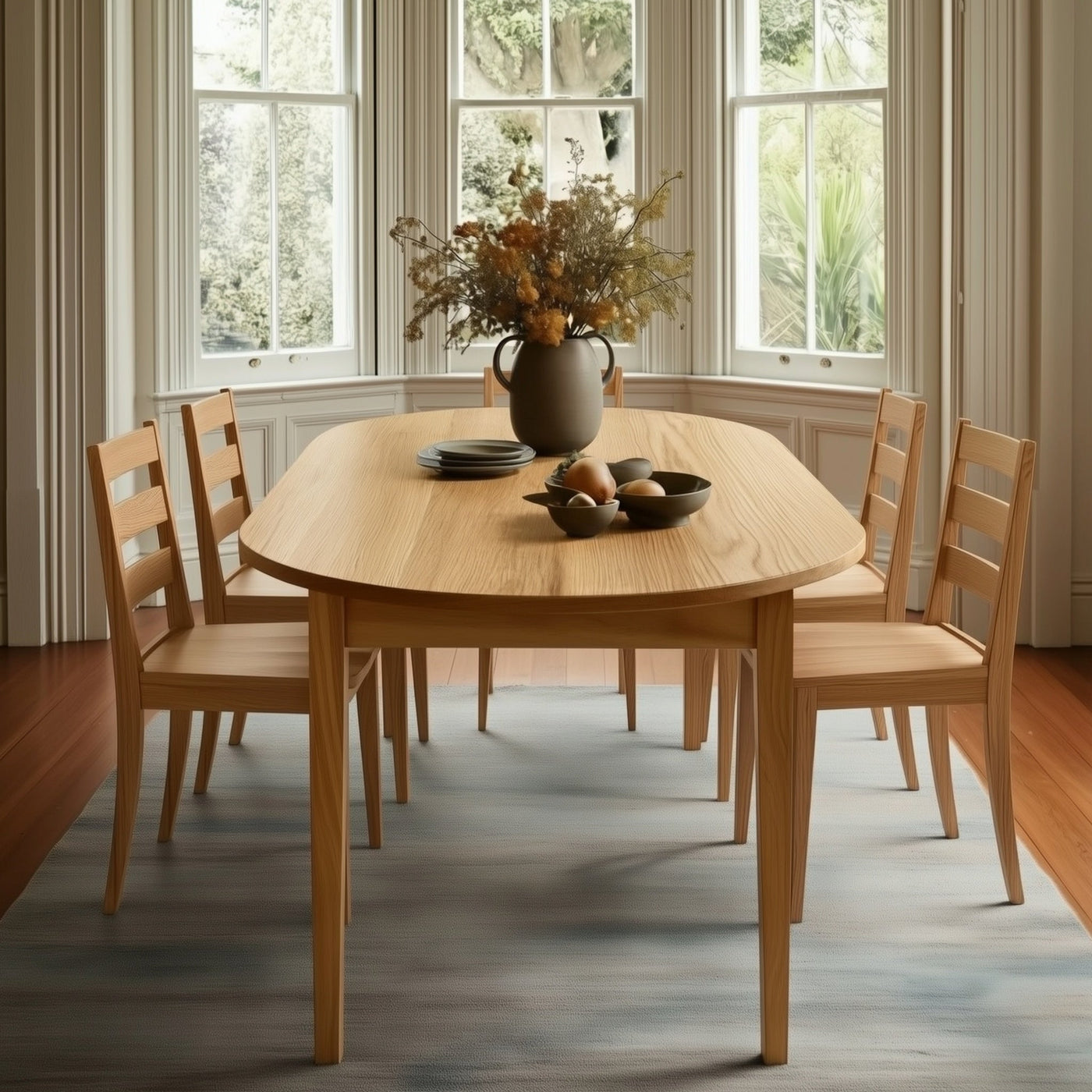 The Phelps Oval Dining Table - detail view 10
