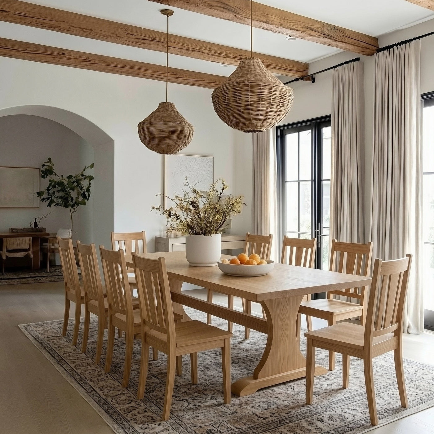 The Rowland Dining Table - detail view 7
