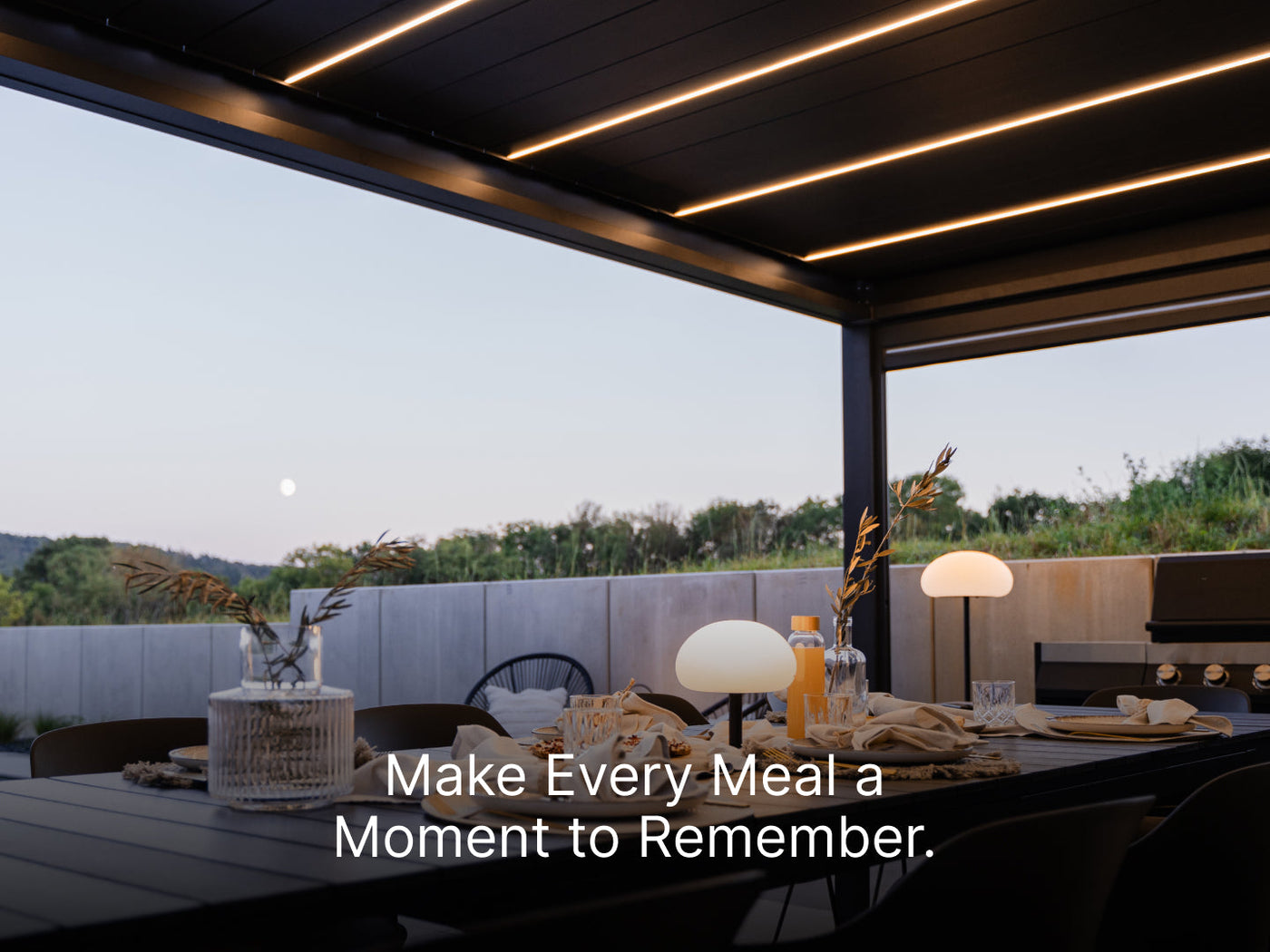 Skydance S3 Pergola - alternate view