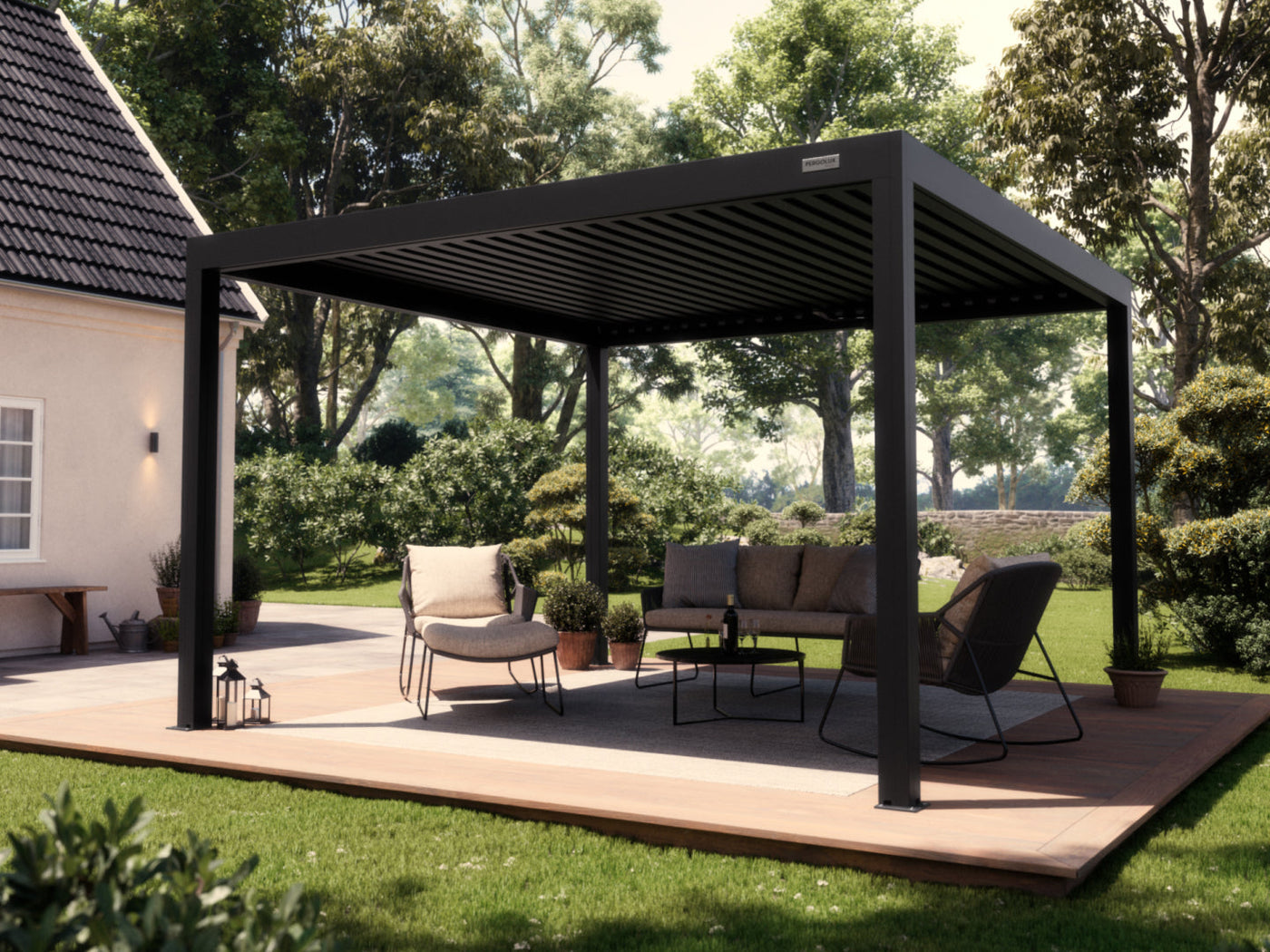 Standard S3 Pergola - detail view 40