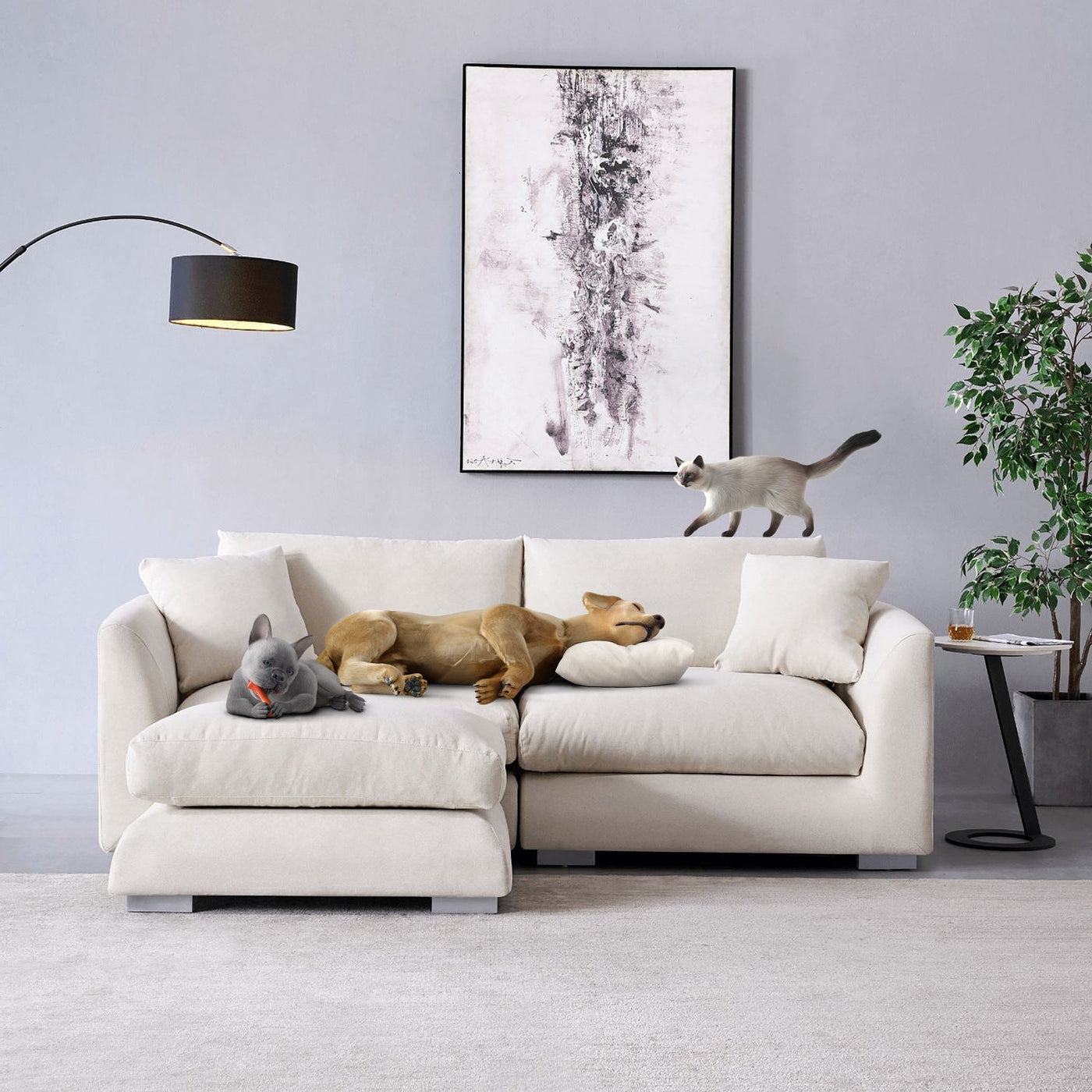 Feathers Sectional - detail view 47