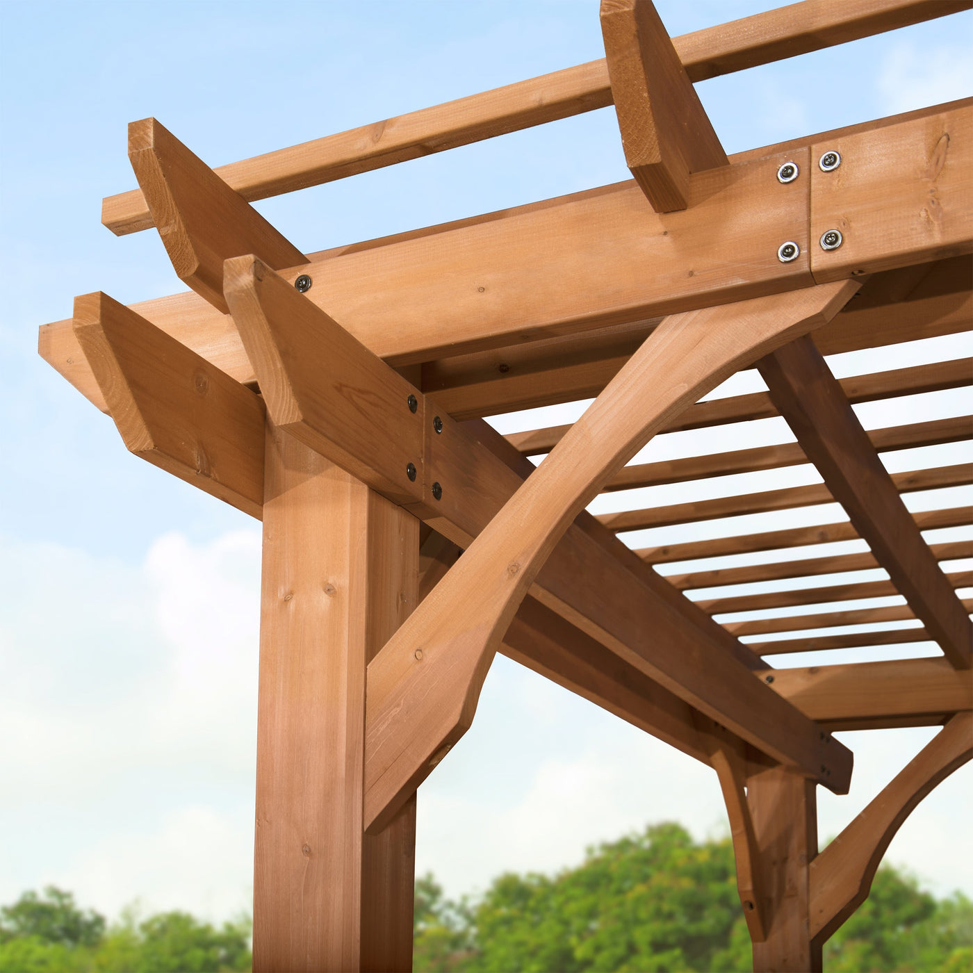 12X10 Beaumont Pergola - detail view 4