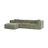 Moda 3 - Pc Modular Sofa with Ottoman