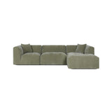 Moda 3 - Pc Modular Sofa with Ottoman