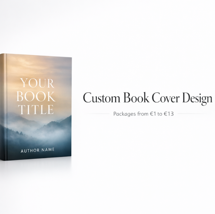 €6 – Professional Author Cover