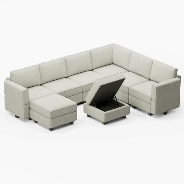 Sofinity Storage Sectional Couch - detail view 3