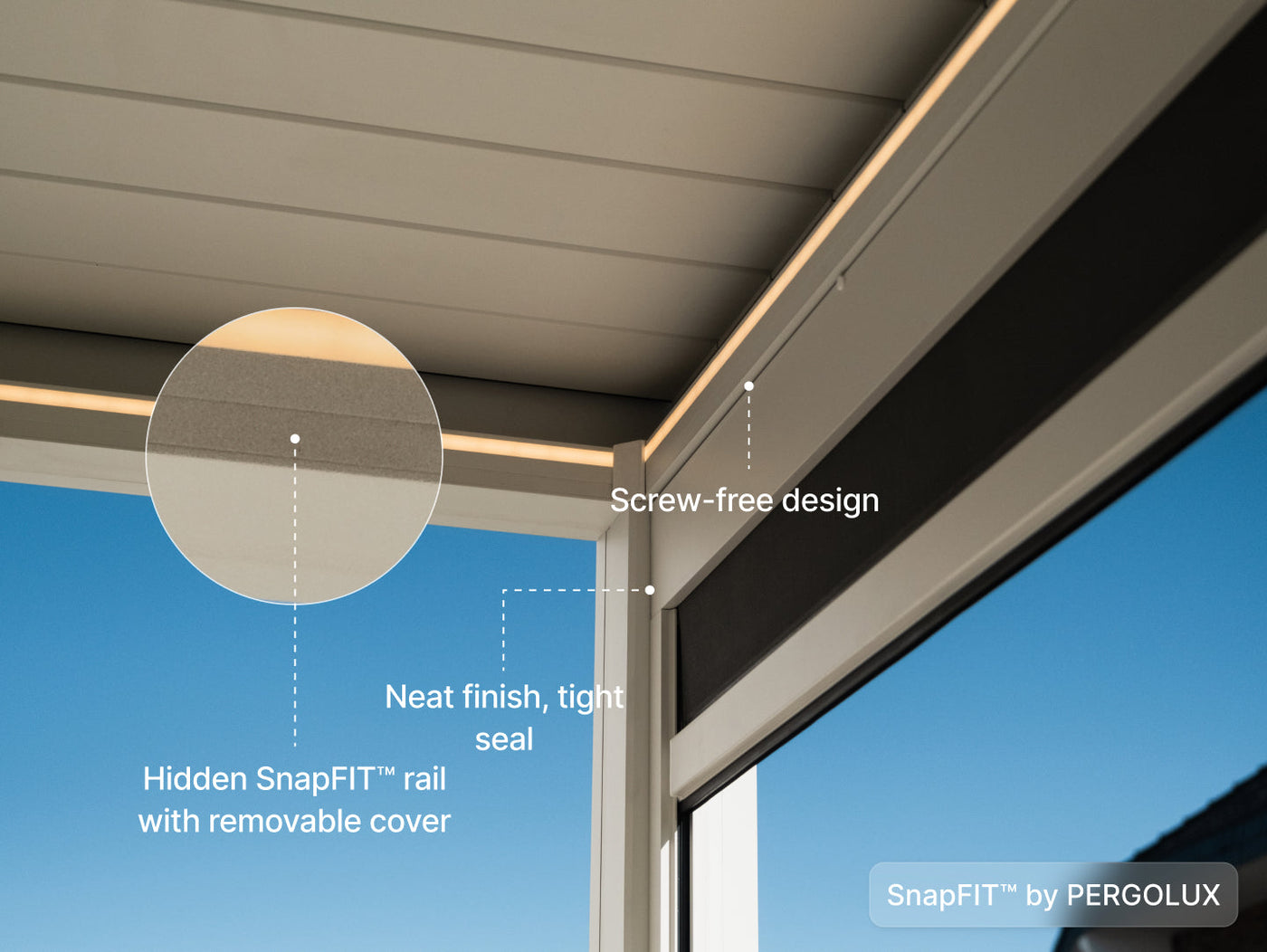 Sundream S3 Pergola - alternate view