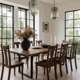 The Underhill Live Edge Walnut Dining Table