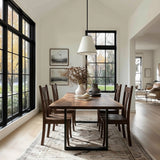 The Underhill Live Edge Walnut Dining Table