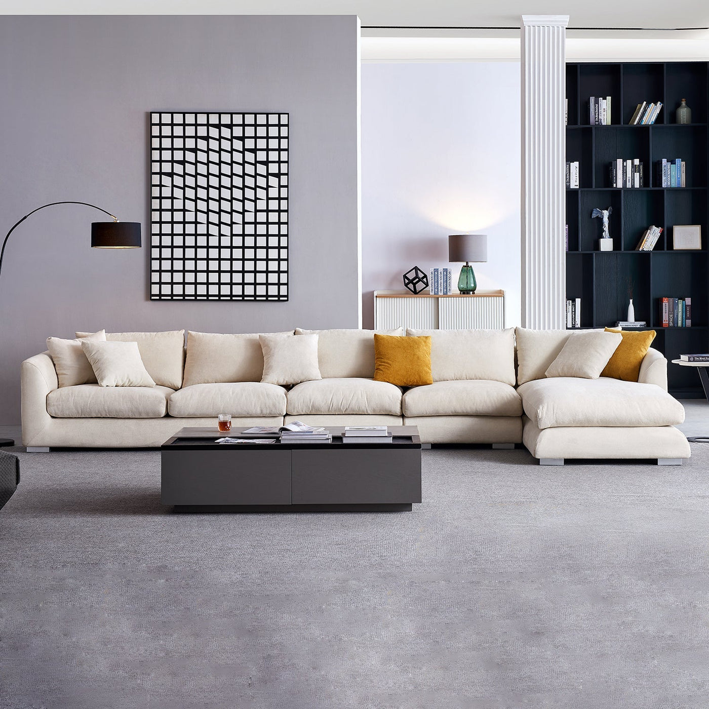 Feathers Sectional - detail view 86