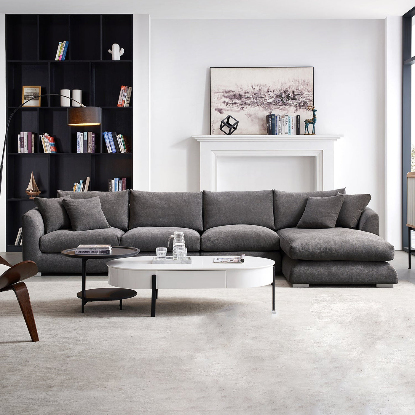 Feathers Sectional - detail view 65