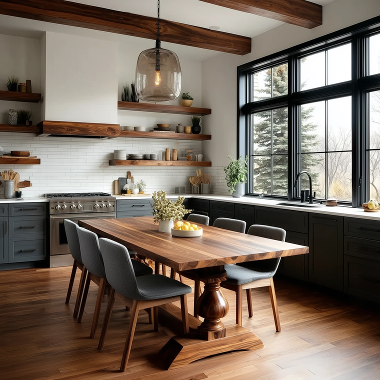 The Benedict Dining Table - alternate view