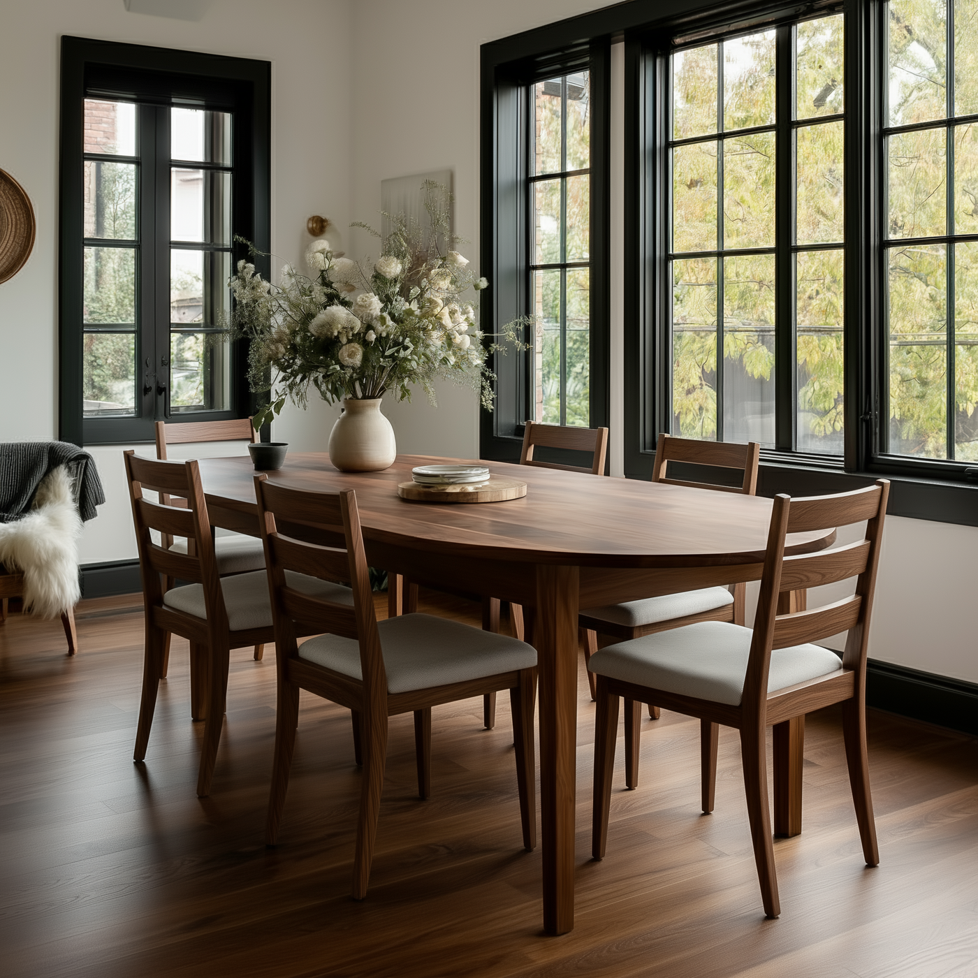 The Phelps Oval Dining Table - detail view 4