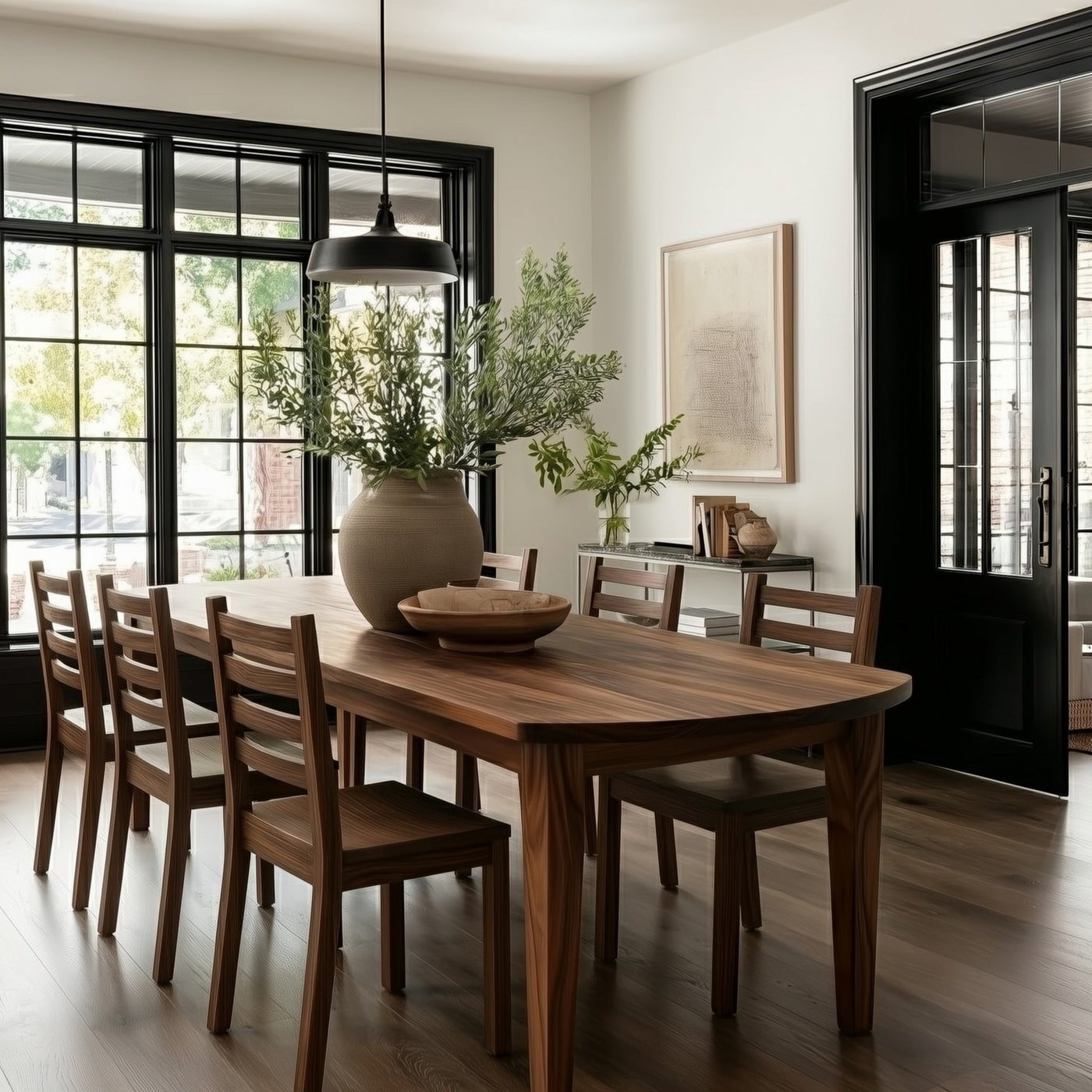 The Phillips Walnut Dining Table - detail view 4